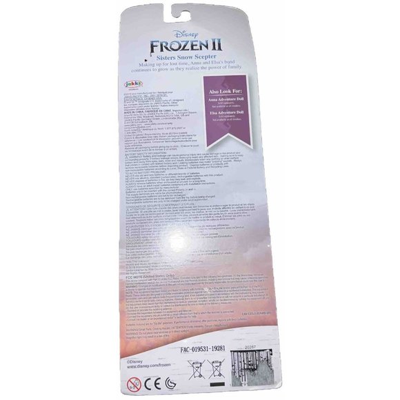 Disney Frozen 2 Musical Snow Toy Scepter Wand Princess NEW SEALED - Picture 5 of 6